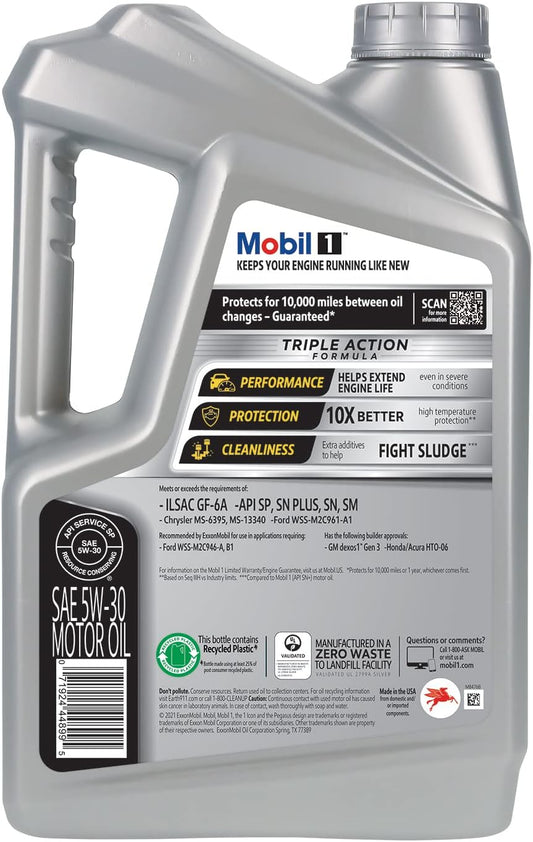 1 Advanced Full Synthetic Motor Oil 5W-30, 5 Quart